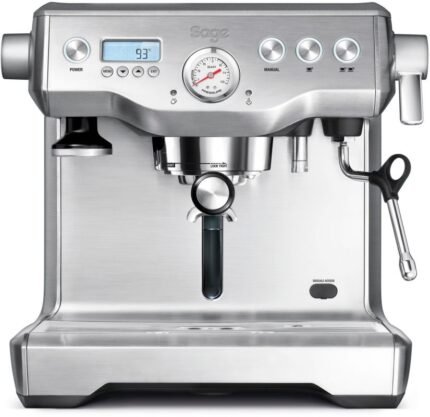 Sage the Dual Boiler Espresso Coffee Maker, Silver