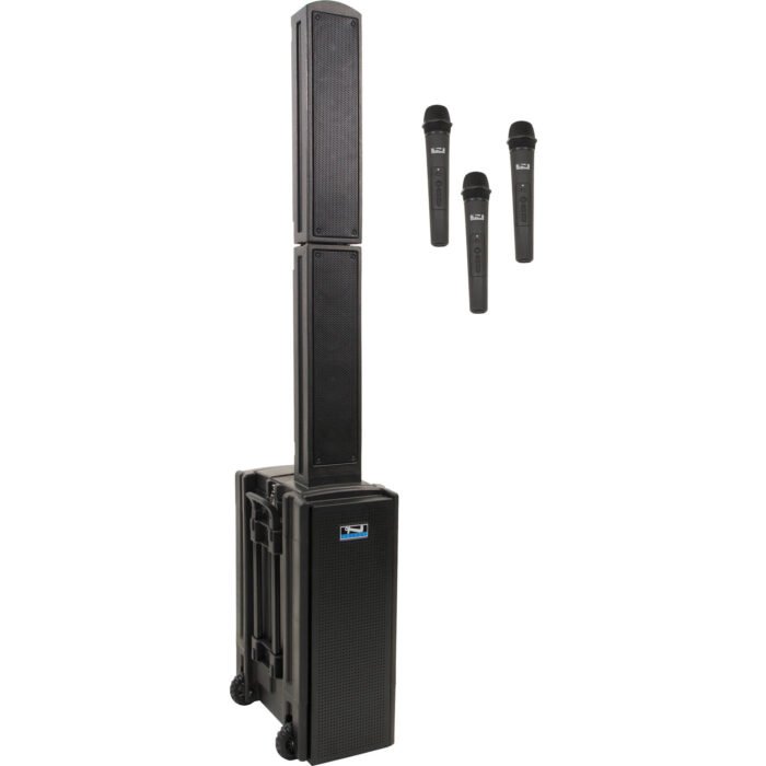 Anchor Audio BEA-TRIPLE-HHH Beacon 2 Triple Package Portable Line Array ...