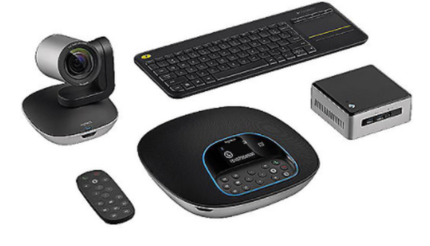 Logitech Group Video Conference Kit with Intel NUC for Mid Size Rooms